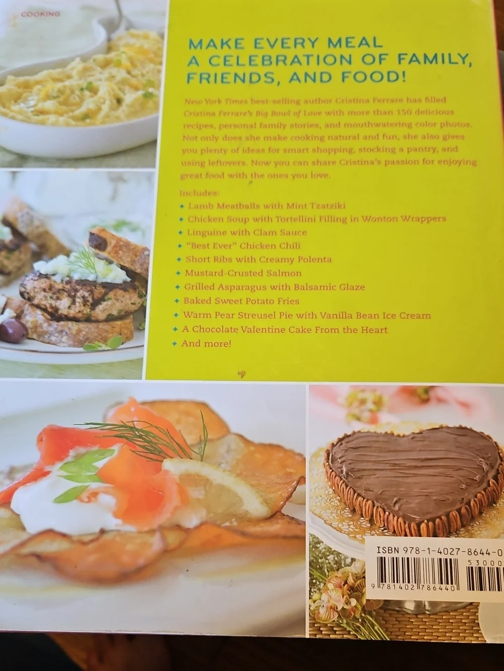 Christina Ferrare's Big Bowl of Love Cookbook